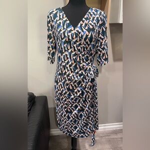 Motherhood Faux Wrap‎ Dress